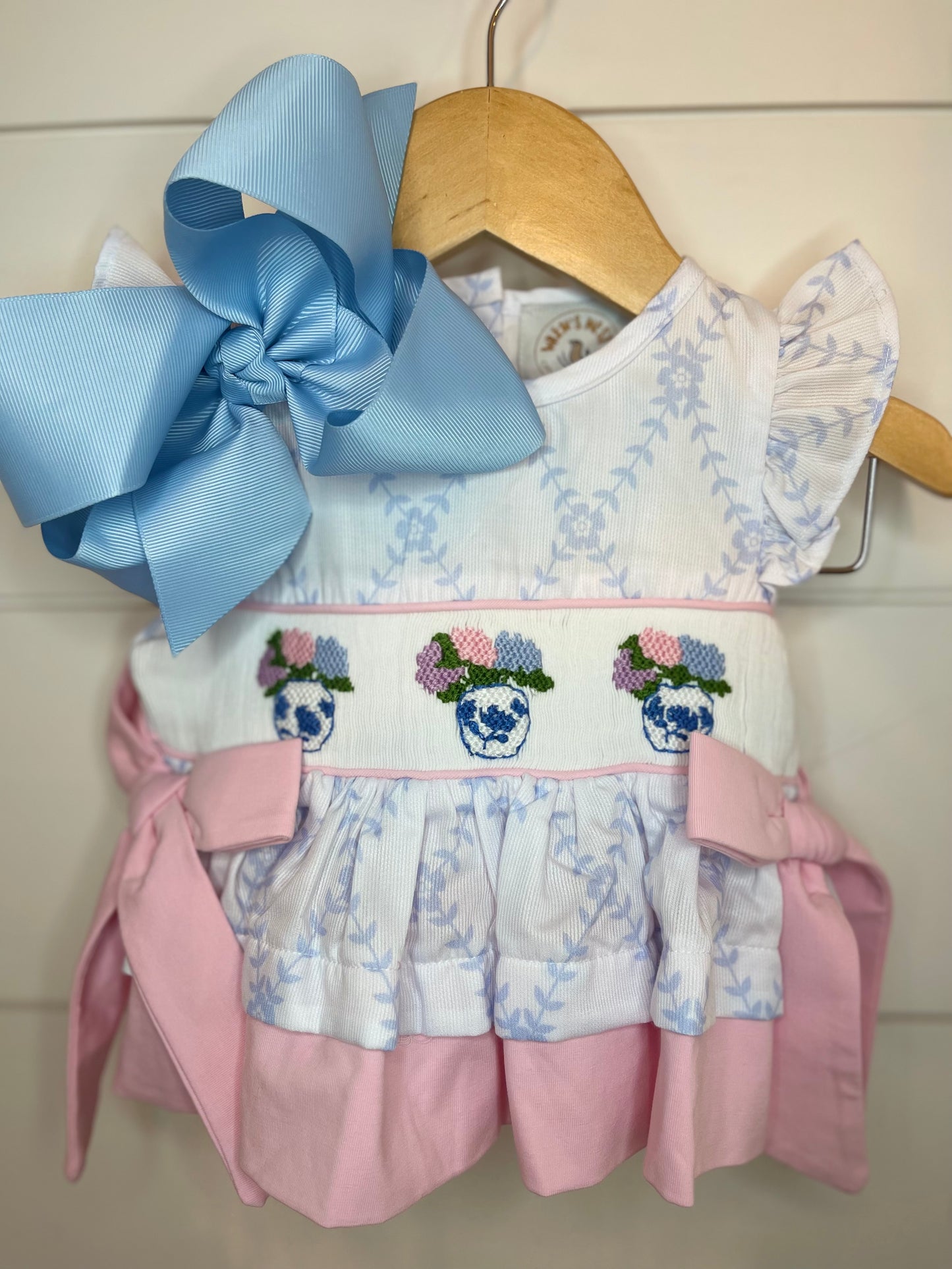 Girls Chinoiserie Diaper Set