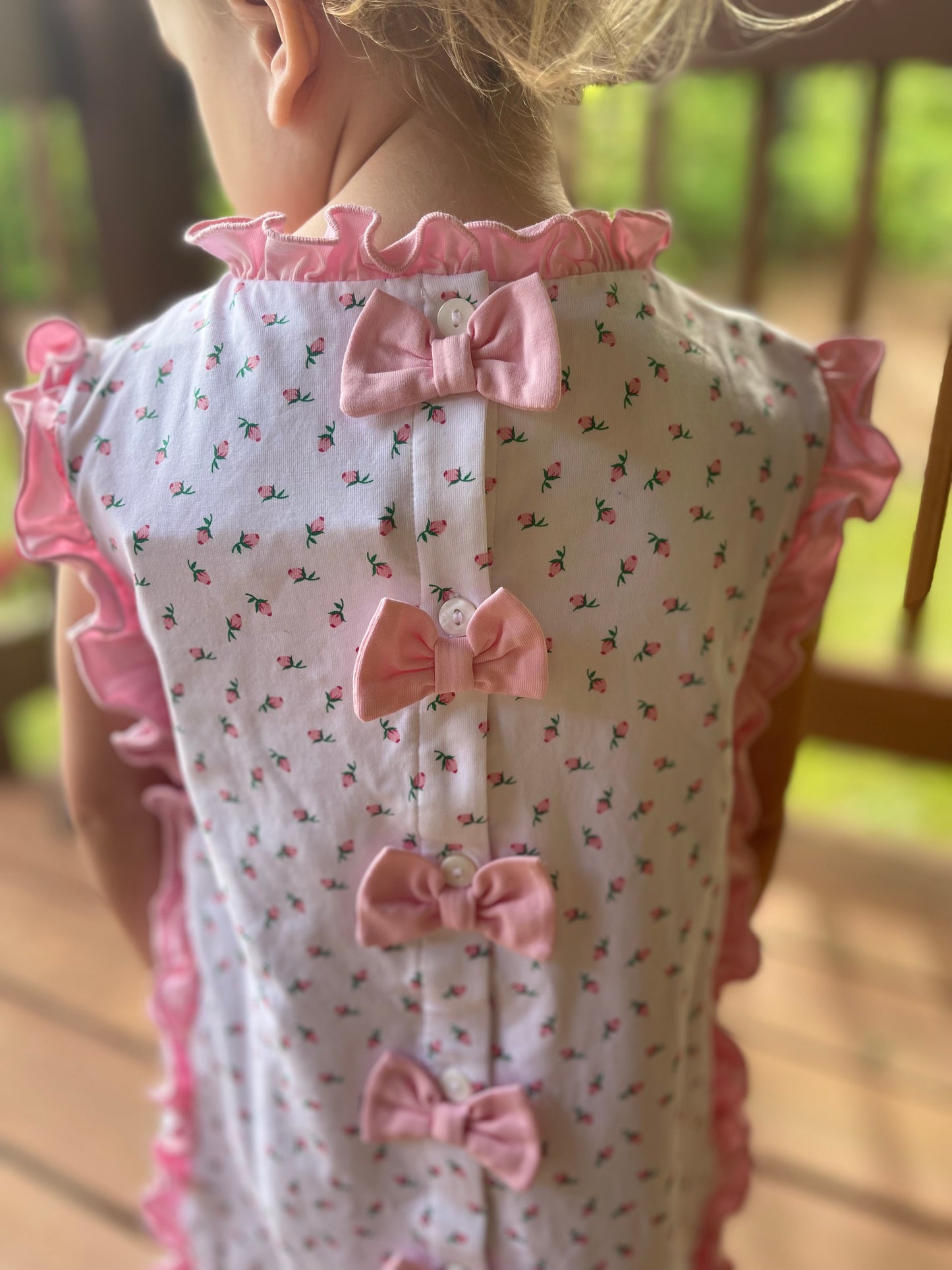 Rosebud Bow Dress