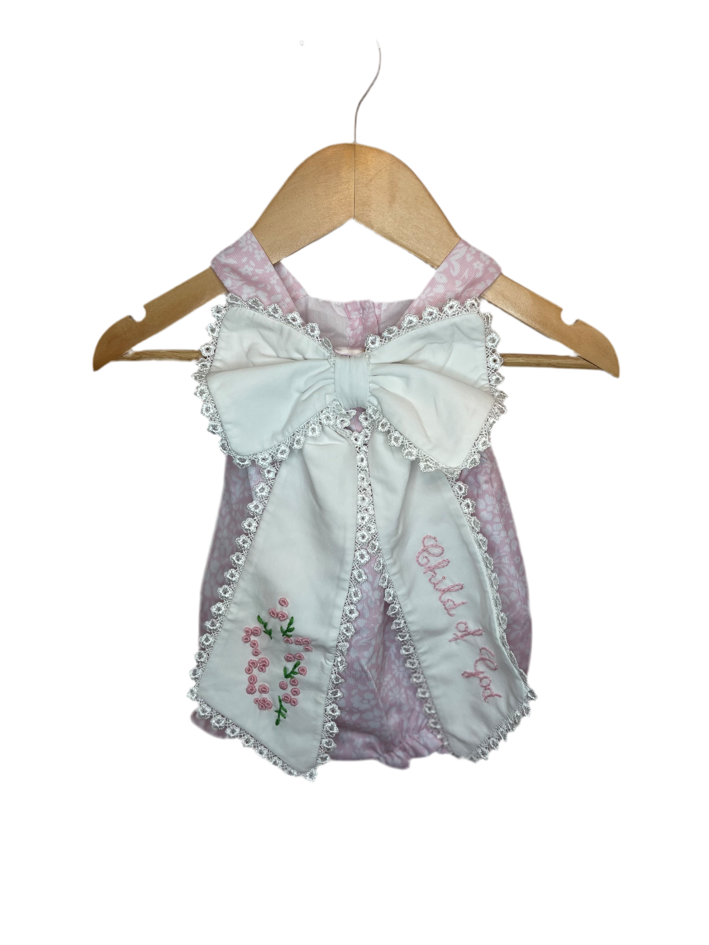 Hand Embroidered Child of God Bubble