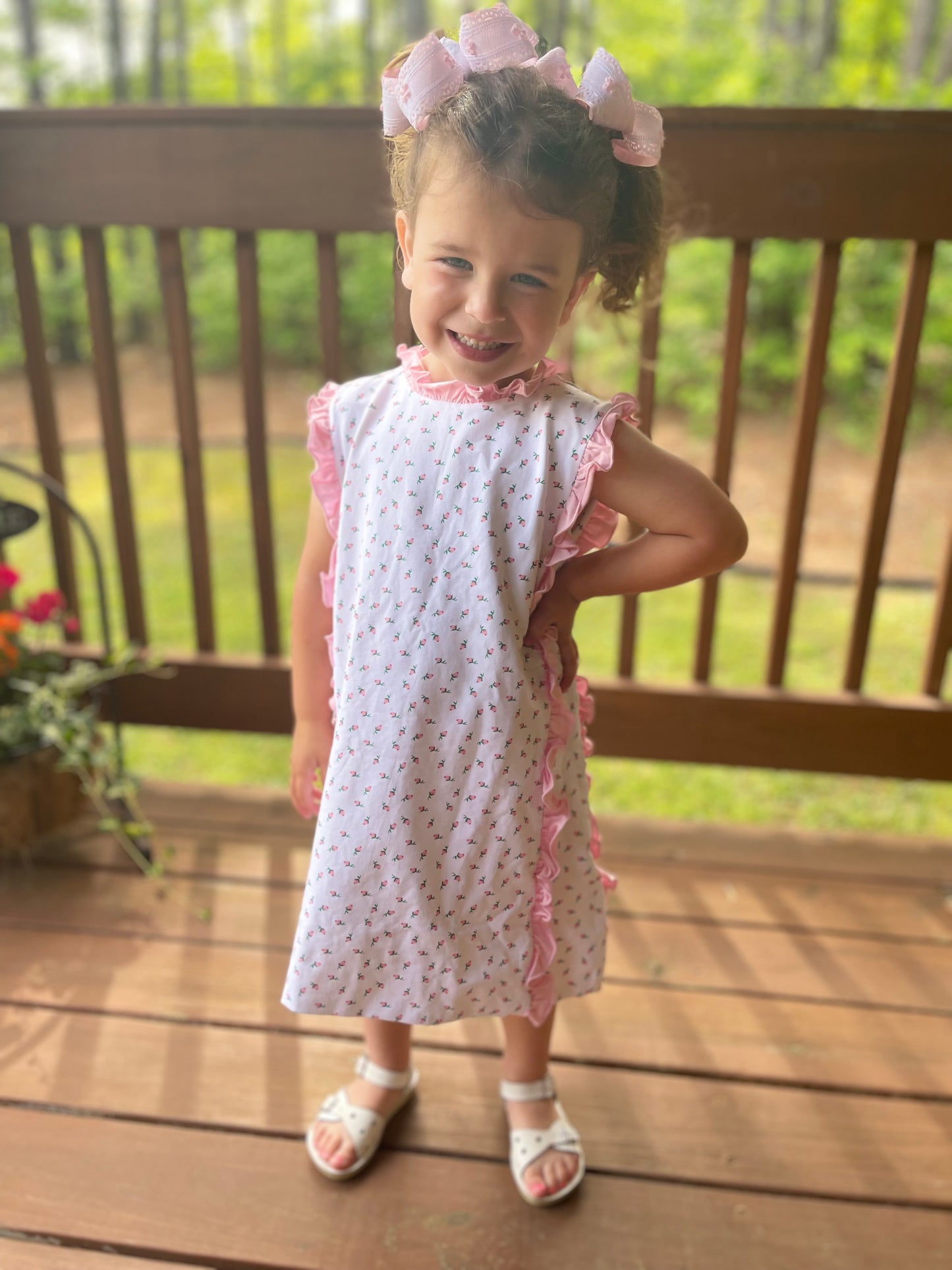 Rosebud Bow Dress