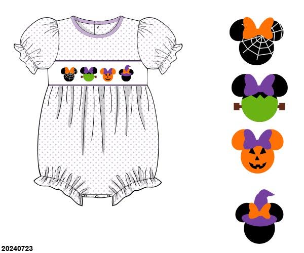 RTS Halloween Mouse Girl Bubble