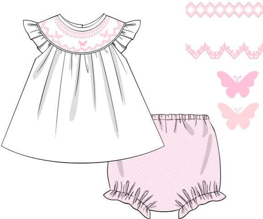 Butterfly Wishes Diaper Set