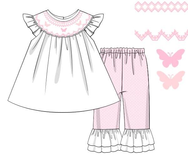 Butterfly Wishes Pants Set