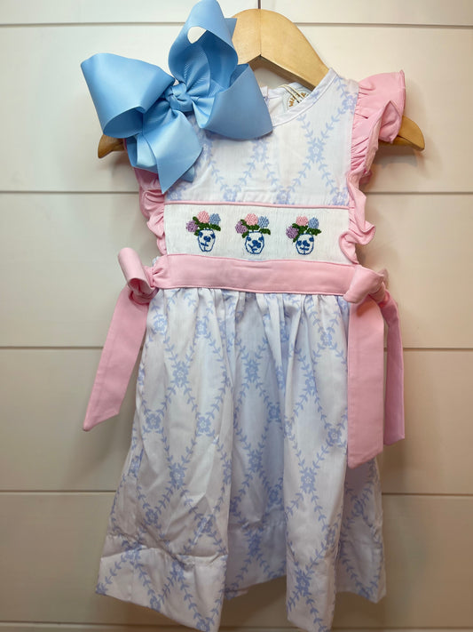 Girls Chinoiserie Dress