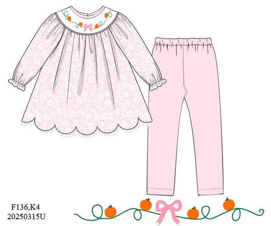 PO9: Perfect Floral Pumpkin Pants Set