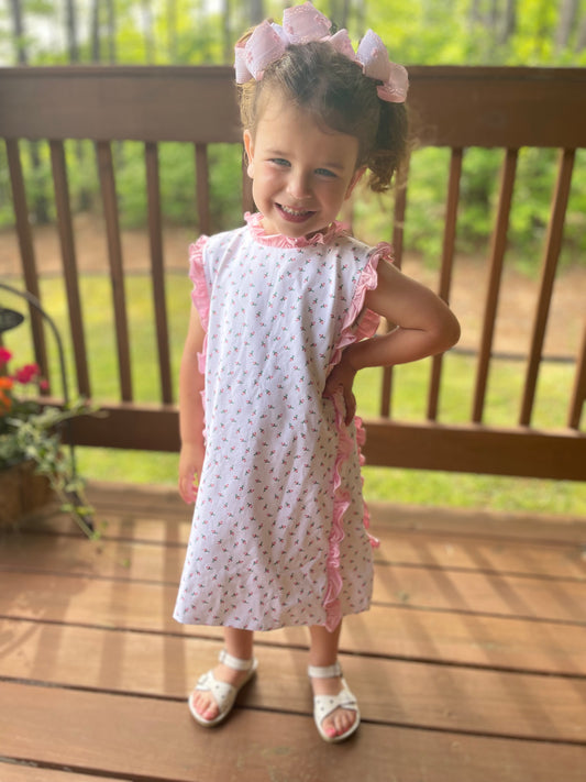 Rosebud Bow Dress