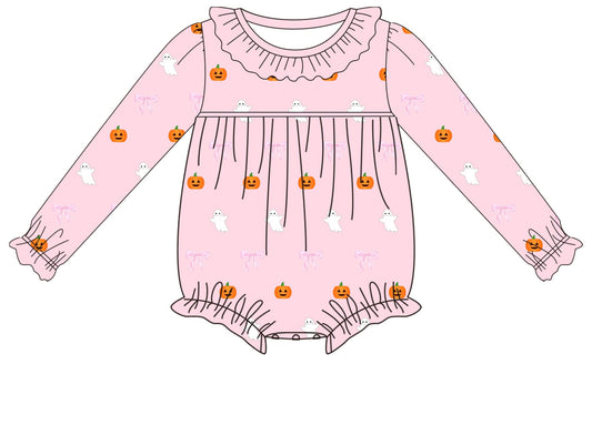 PO9: Bows and Ghosts Embroidered Bubble