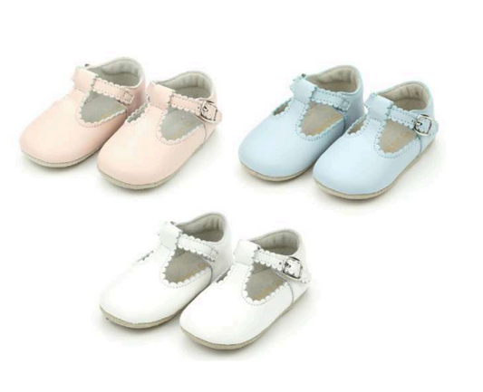 PO: Elodie T- Strap Mary Jane Crib Shoe